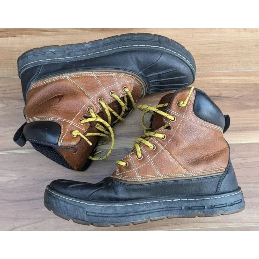 Nike ACG Woodside Hiking Leather Duck Boots 386469-200 Men Size 7.5